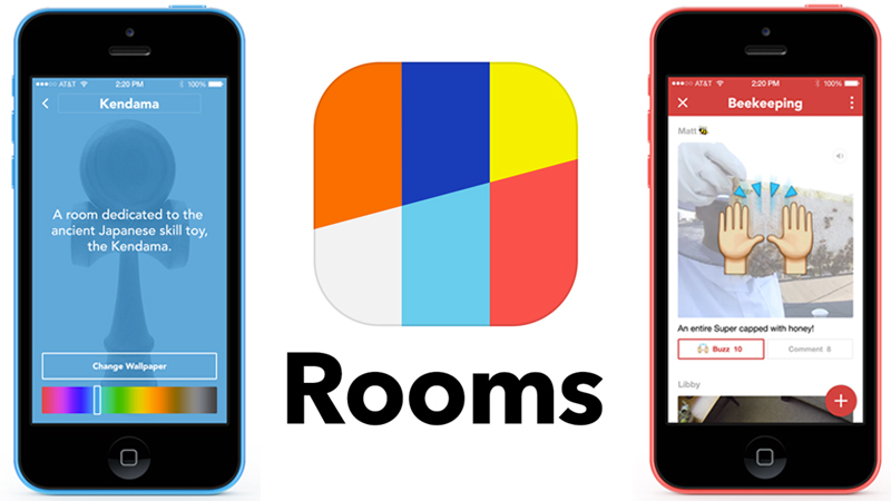 Mit der App Rooms können Unternehmen virtuelle Räume einrichten, in die sie auch Nicht-Facebook-User einladen können, etwa um exklusive Informationen mit Markenbotschaftern zu teilen.