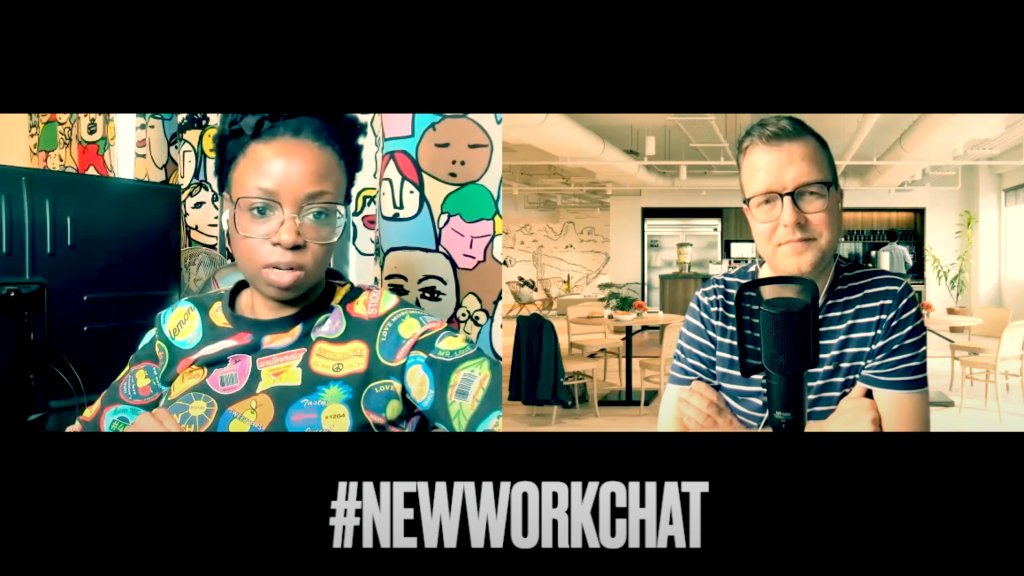 Warum so viele Mitarbeitende bei der Arbeit frustriert sind. Lunia Hara zu Gast im New Work Chat&nbsp;#109