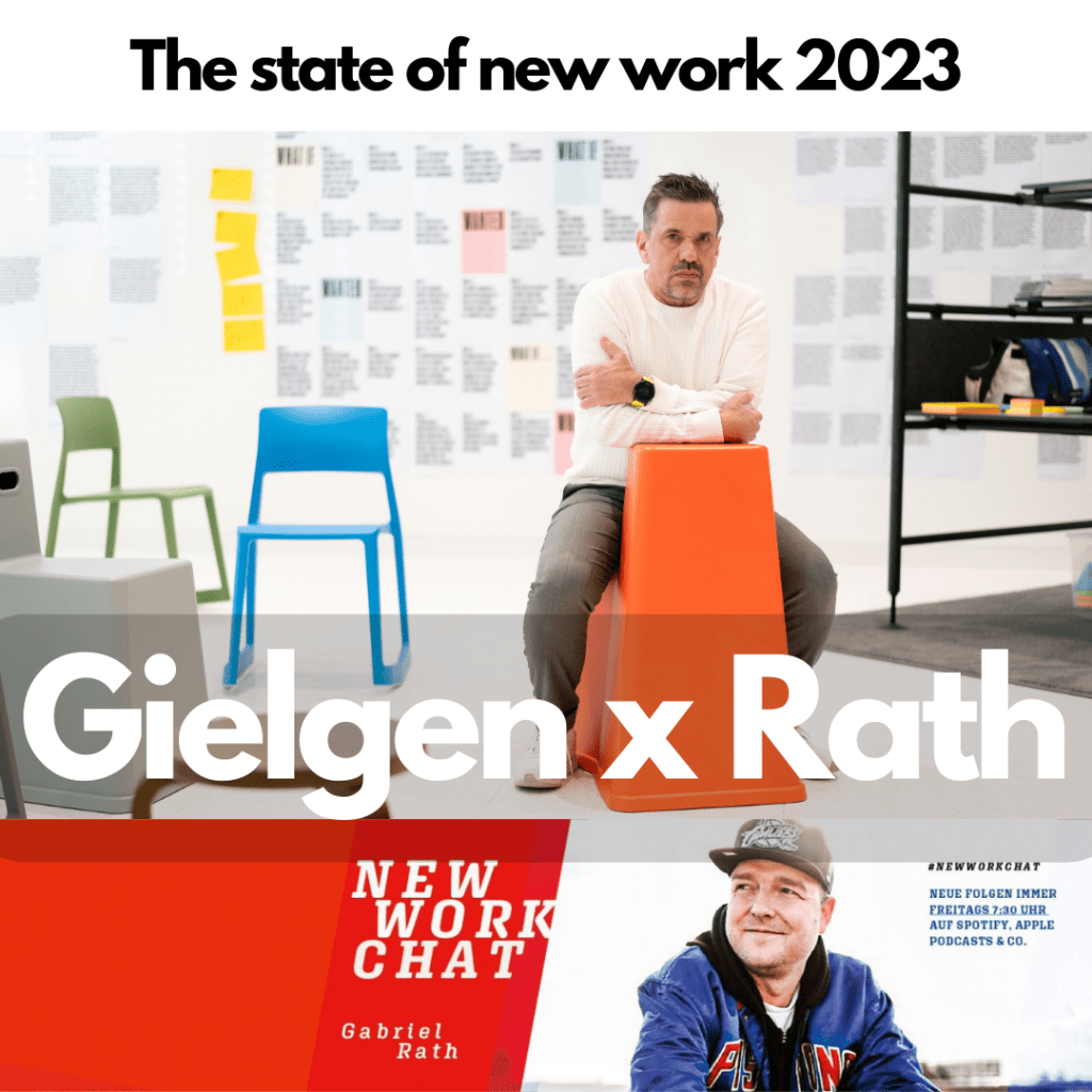 The state of New Work 2023. Raphael Gielgen zu Gast in #170 meines Podcasts „New Work&nbsp;Chat“