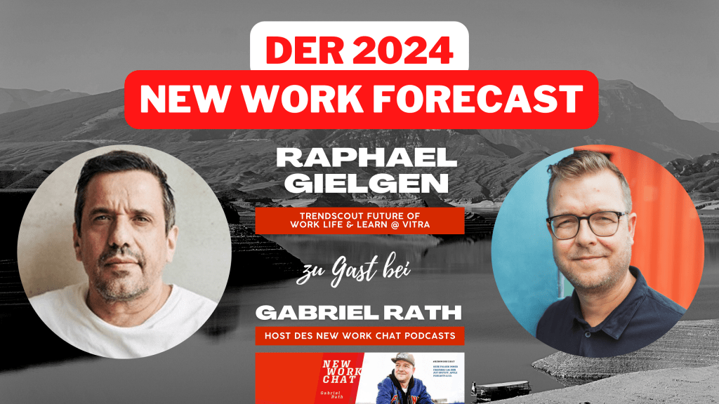 New Work Forecast 2024 mit Vitra Trendscout Raphael Gielgen