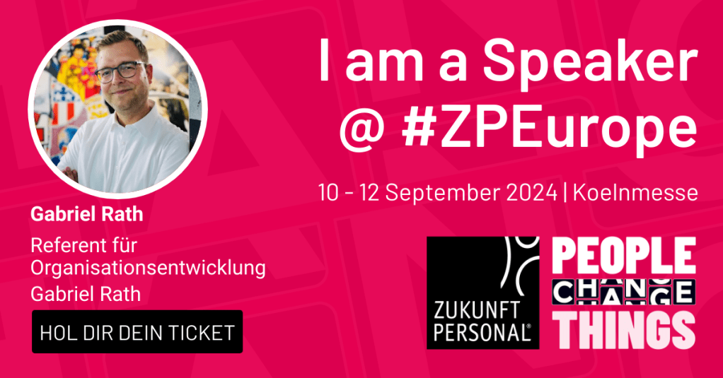 Vortrag von Gabriel Rath auf der Zukunft Personal Europe&nbsp;2024